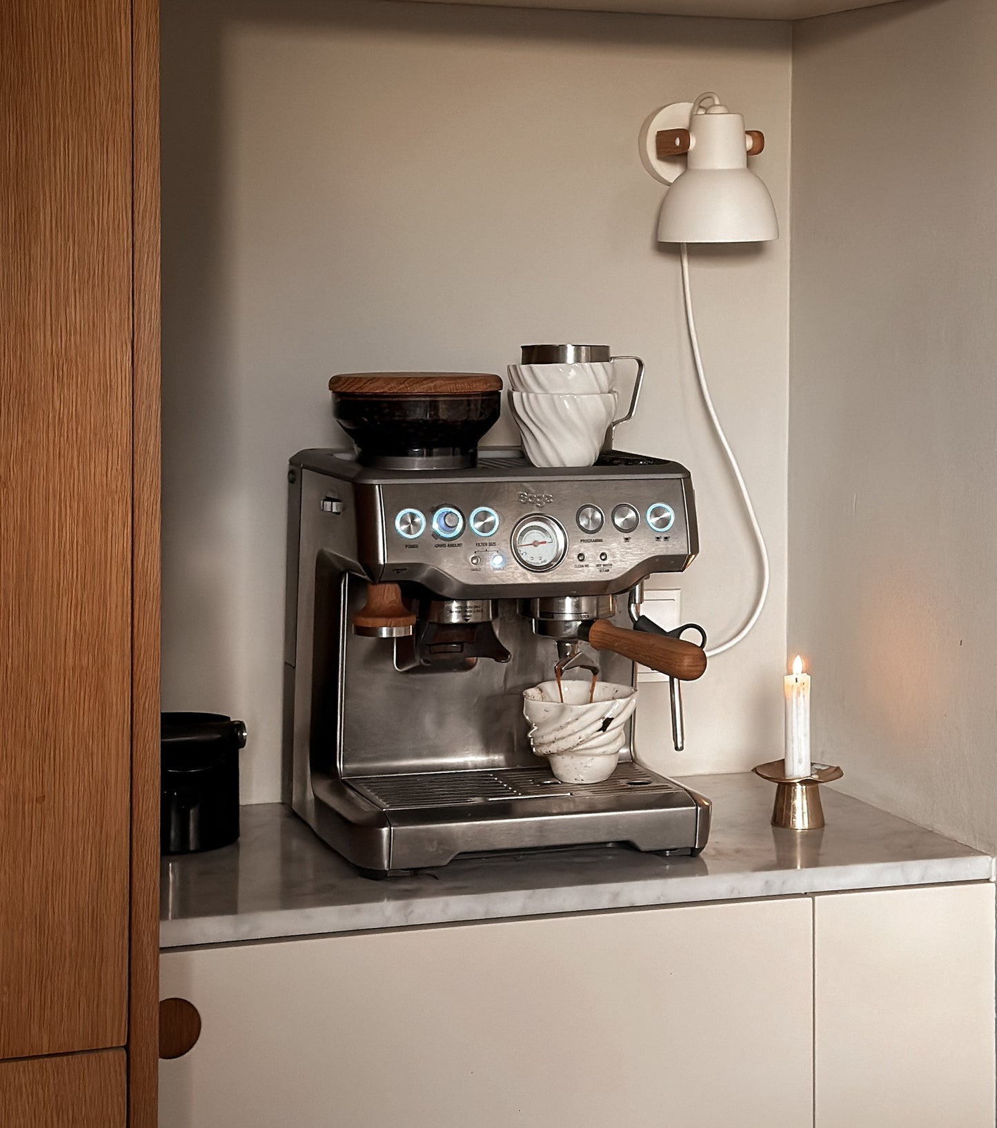 Handle set for Sage Barista Express, Pro & Touch