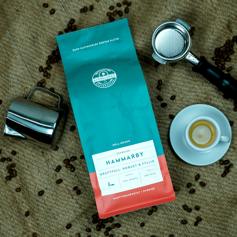 Björklund's Coffee Hammarby EKO – Powerful espresso in modern Northern Italian style