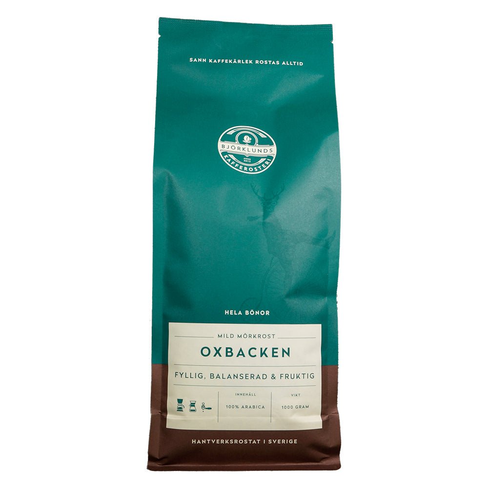 Björklund's Coffee Oxbacken EKO – Mild dark roast with fruity balance