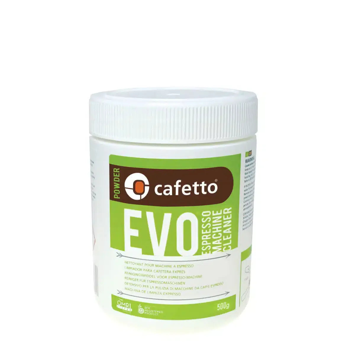 Cafetto EVO Organic cleaning powder for espresso machine