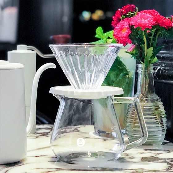 Filter V01 Glass - Crystal Eye - White Holder - Timemore