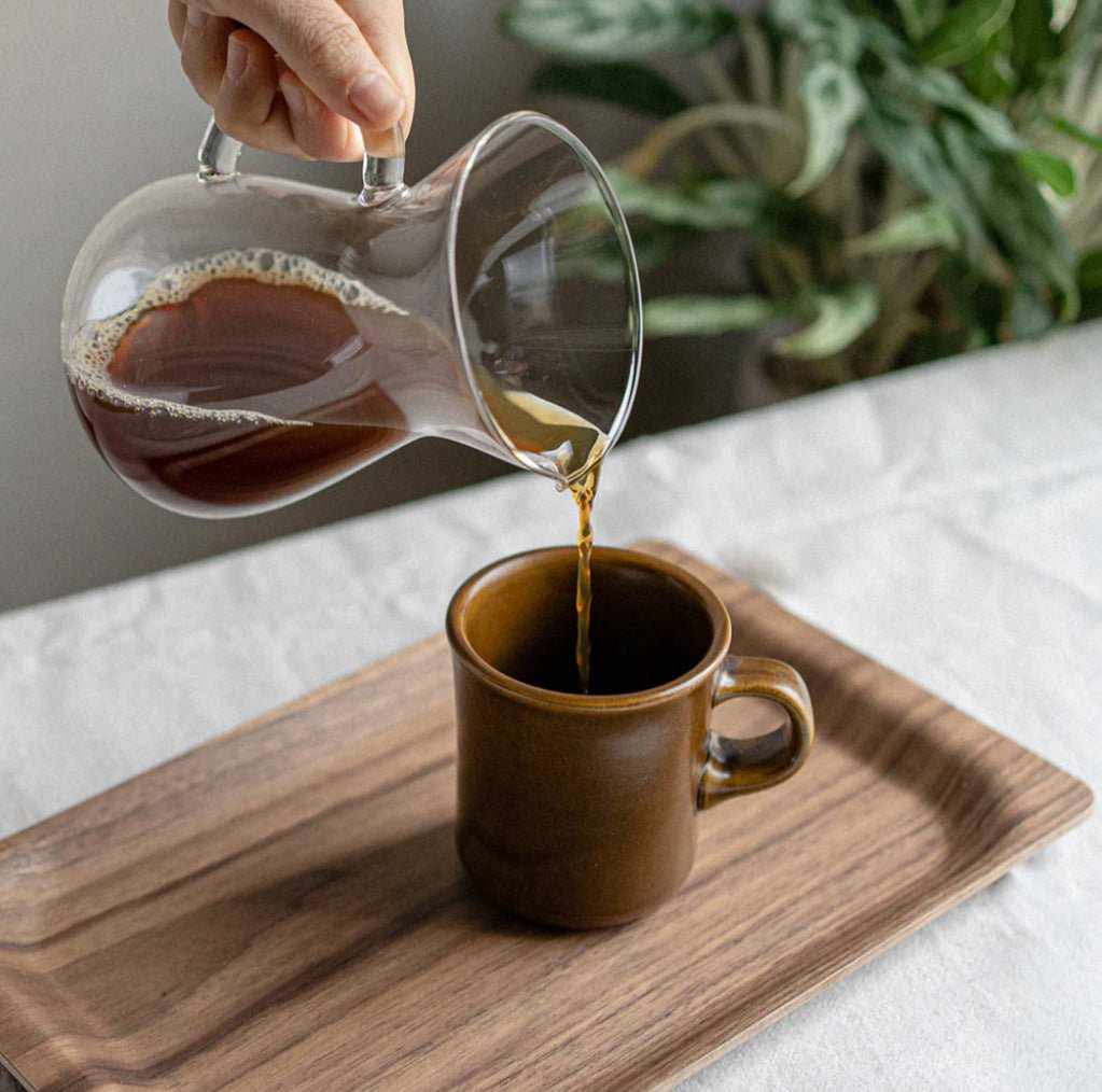 Kinto Walnut tray 31.5 x 19.5 cm