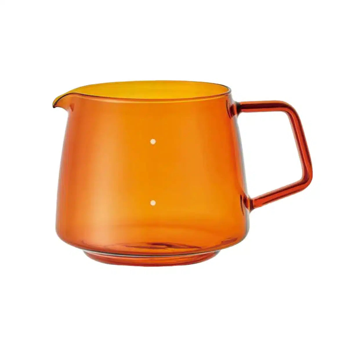 Kinto Sepia Amber glass jug - 600 ml