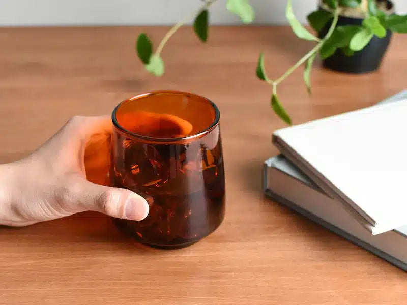 Kinto SEPIA tumbler glass - 370 ml