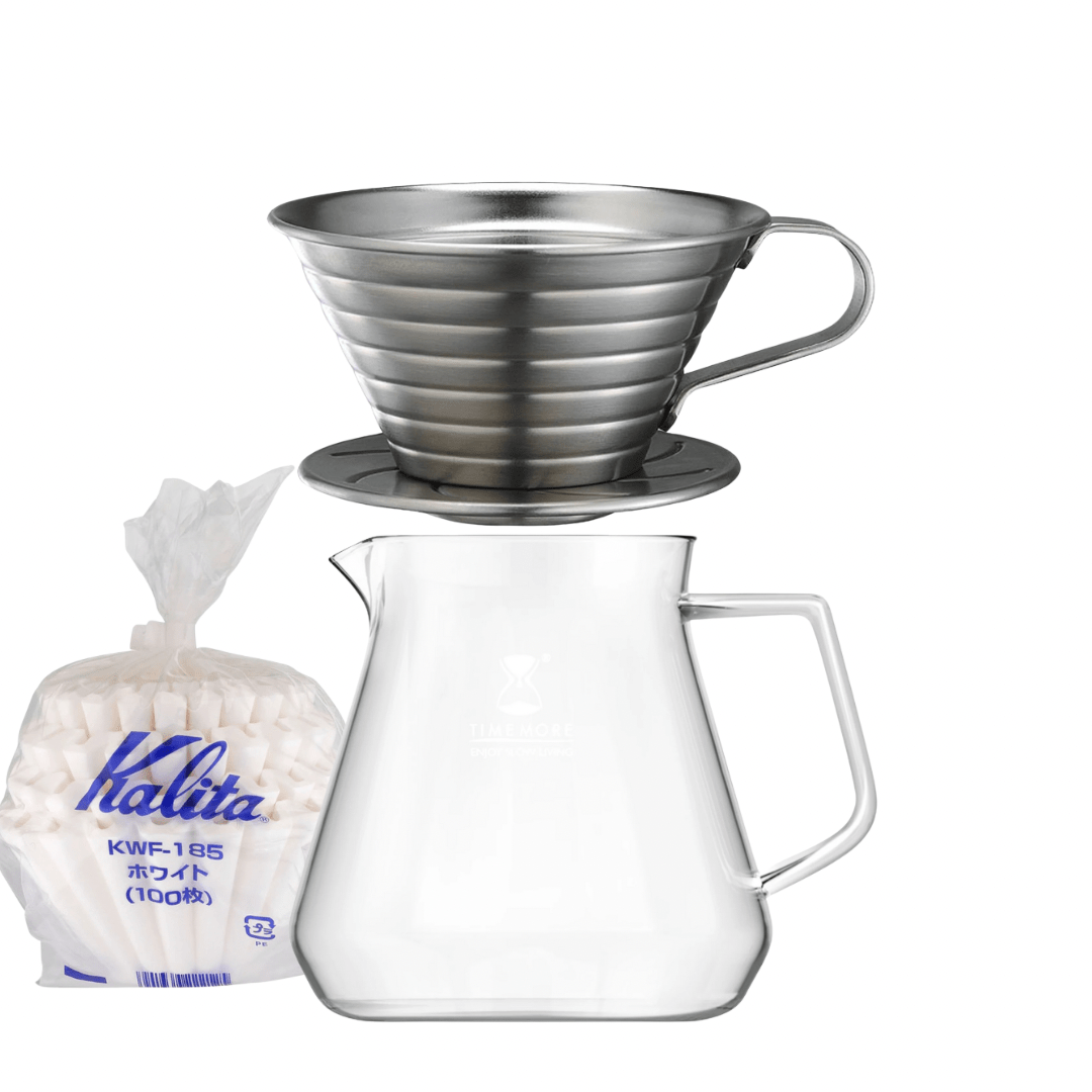 Stainless steel dripper Pour Over set - K02