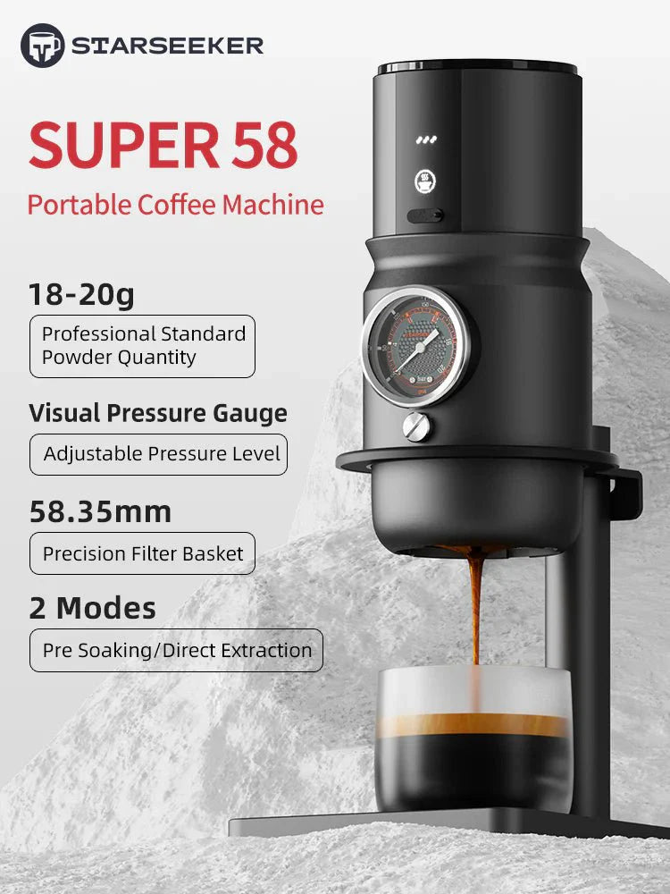 Starseeker Super58 - Portable espresso machine