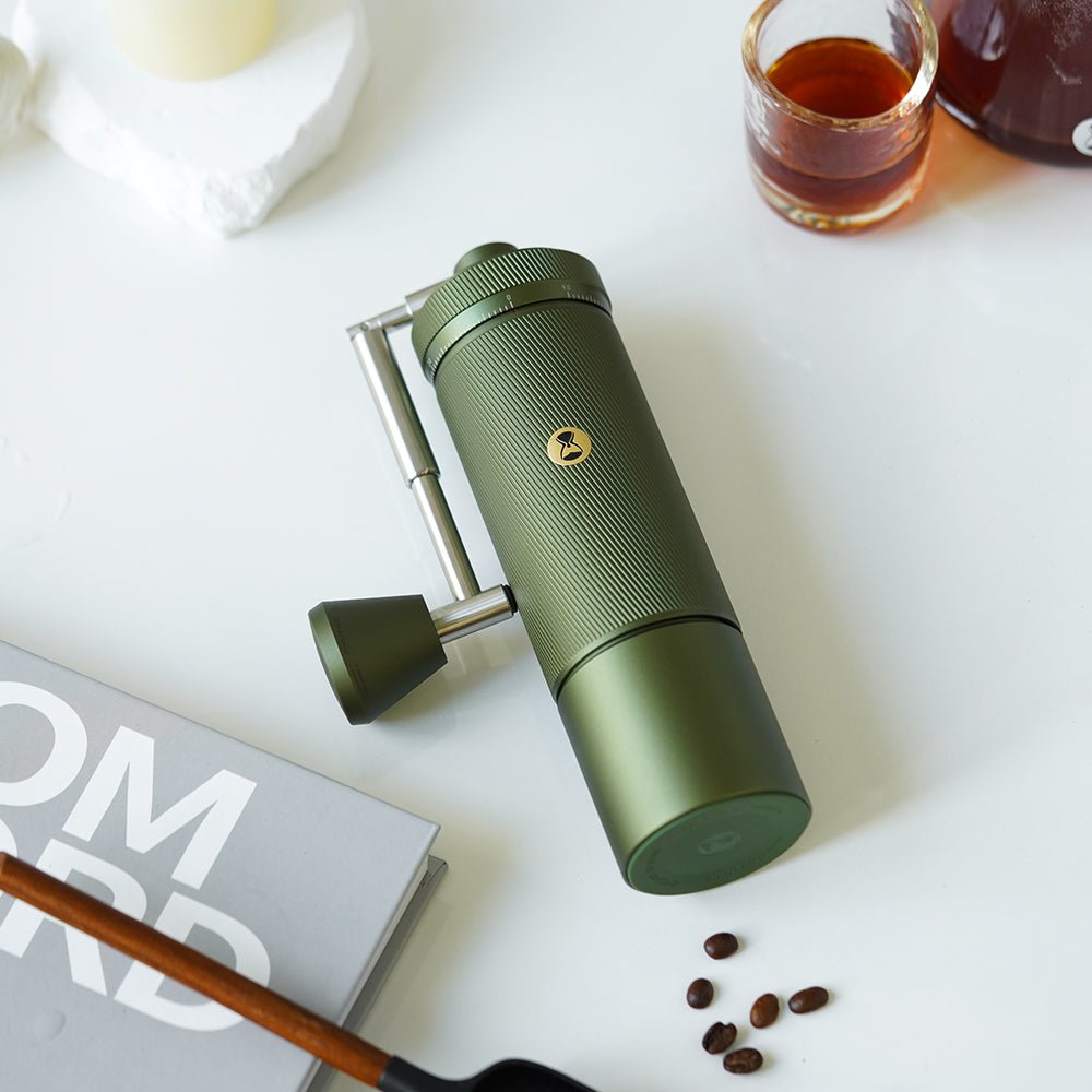 Timemore Chesnut S3 Green foldable handle hand grinder