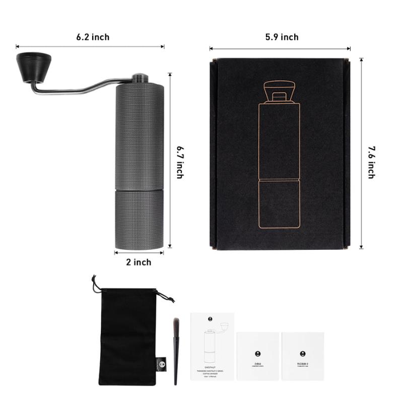 Timemore Chestnut C2 MAX Adjustable Black Hand Grinder