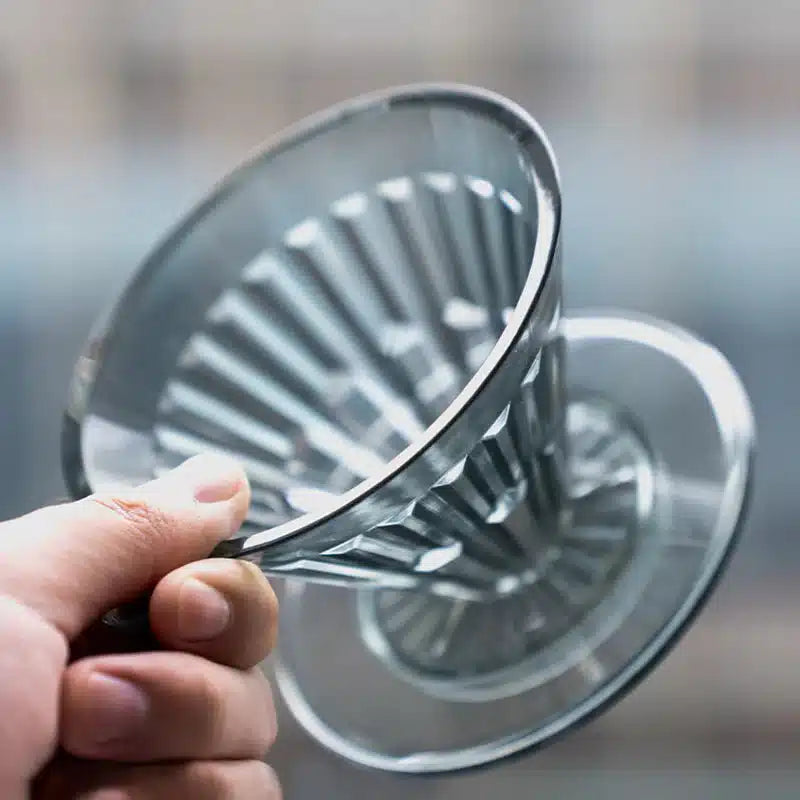 Timemore V60 Dripper Crystal Eye - Smoky plastic