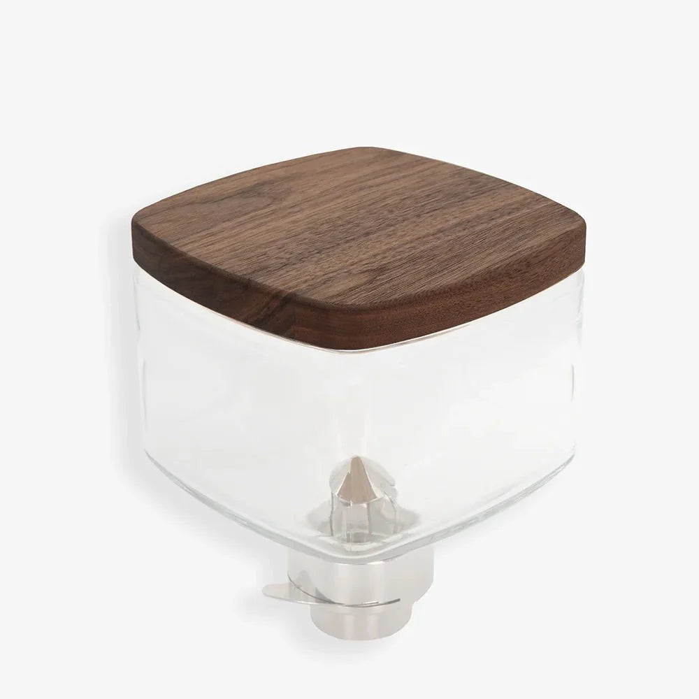 Wooden lid for Eureka Mignon glass bean holder