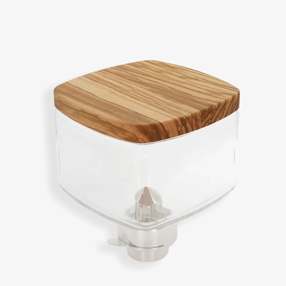 Wooden lid for Eureka Mignon glass bean holder