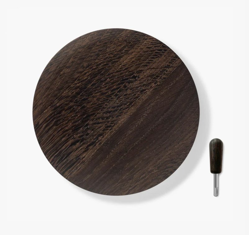 Wooden lid for Mazzer mill