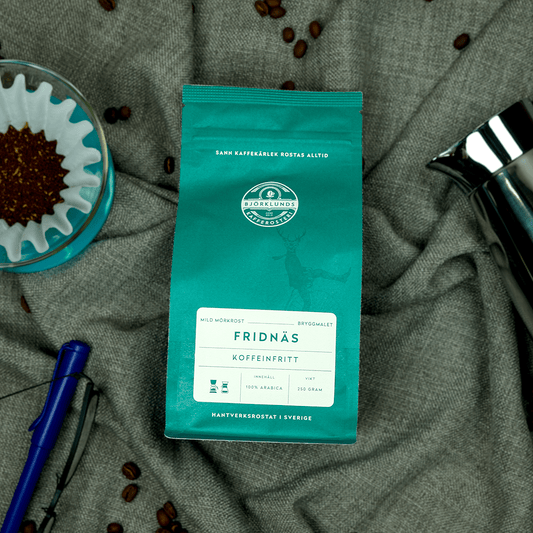 Björklunds Coffee Fridnäs – Decaffeinated with flavor and presence