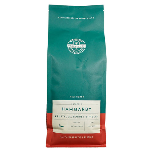 Björklund's Coffee Hammarby EKO – Powerful espresso in modern Northern Italian style