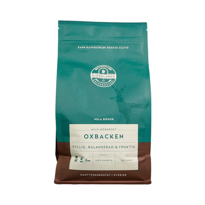 Björklund's Coffee Oxbacken EKO – Mild dark roast with fruity balance
