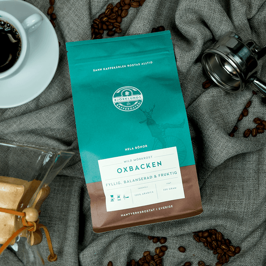 Björklund's Coffee Oxbacken EKO – Mild dark roast with fruity balance