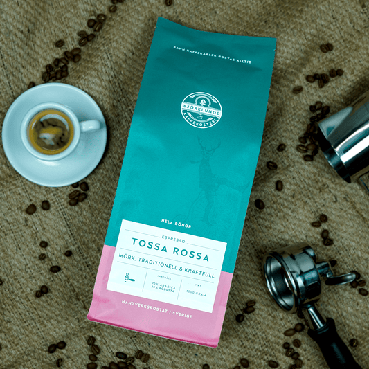 Björklunds Coffee Tossa Rossa – Dark espresso with classic Italian character