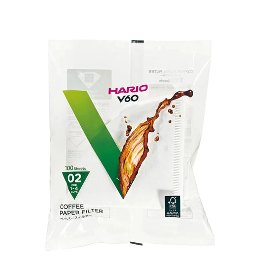 Hario V60 Japanese filter paper Size 02 - 100 pack