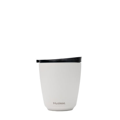 Huskee Stolen mug 235 ml – sustainable coffee cup in white