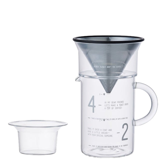 Carafe Pourover LAB with SS filter 600 ml