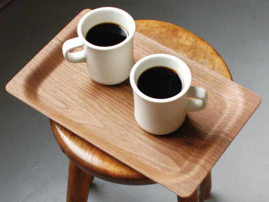 Kinto Walnut tray 31.5 x 19.5 cm