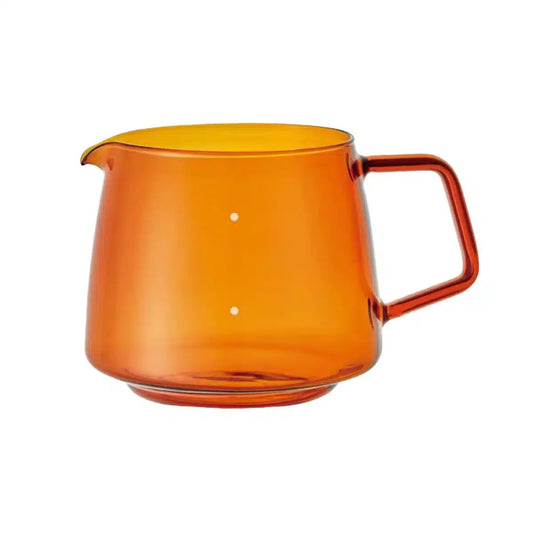 Kinto Sepia Amber glass jug - 600 ml
