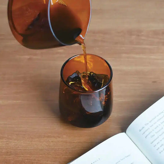 Kinto SEPIA tumbler glass - 370 ml