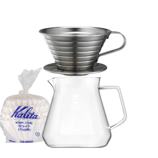 Stainless steel dripper Pour Over set - K02