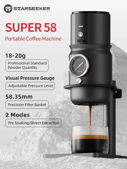 Starseeker Super58 - Portable espresso machine