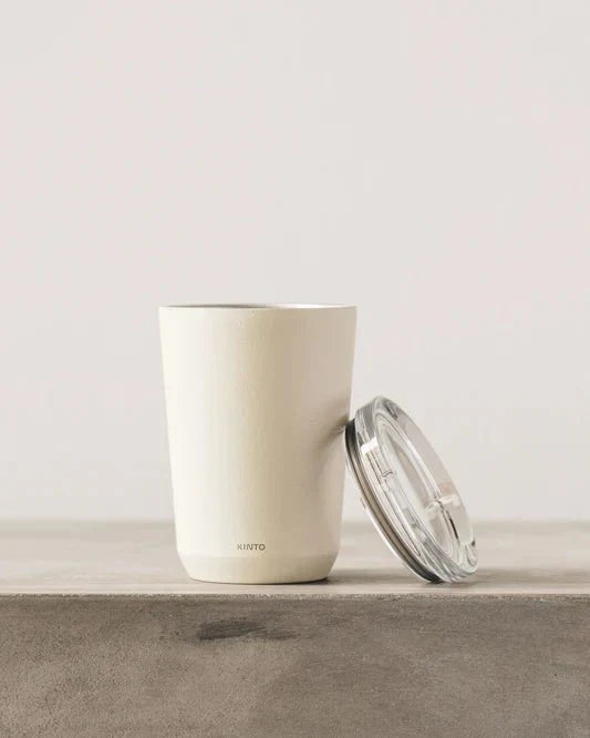 To Go Tumbler white 350ml - Kinto