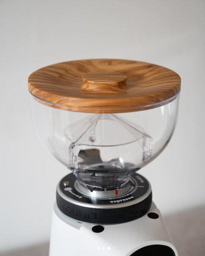 Wooden lid for Fiorenzato Allground grinder
