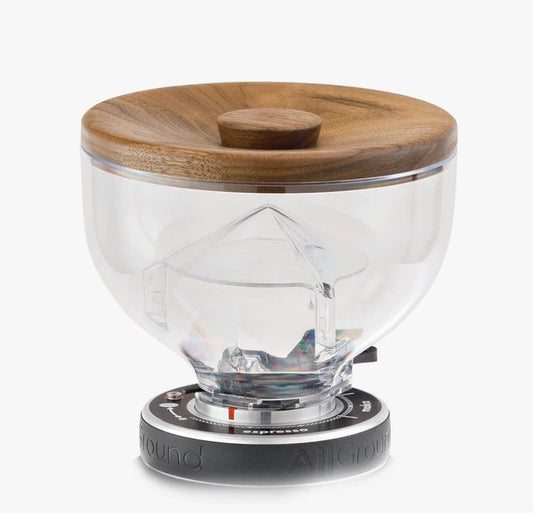 Wooden lid for Fiorenzato Allground grinder