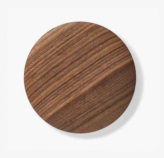 Wooden lid for Rocket Espresso grinder